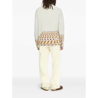 Jw Anderson Fabric Sweaters In Gray