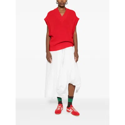 Bellerose Fabric Sweaters In Red