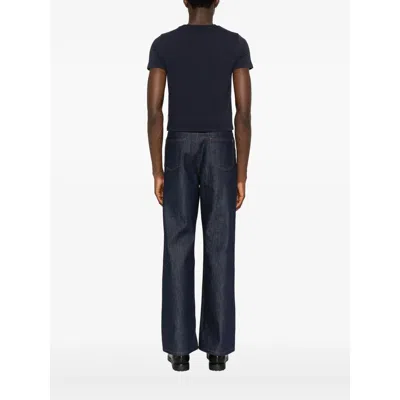 A.p.c. X Marc Jacobs Fabric T Shirts In Blue