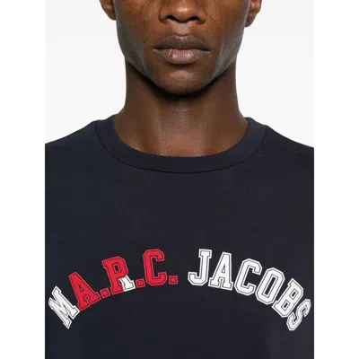 A.p.c. X Marc Jacobs Fabric T Shirts In Blue