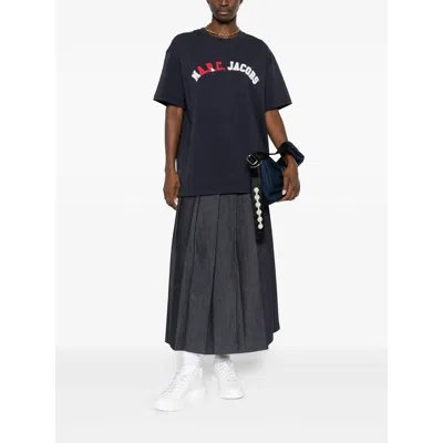 A.p.c. X Marc Jacobs Fabric T Shirts In Blue