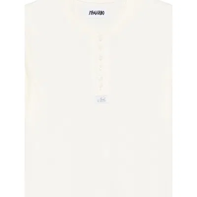 Magliano Button-front T-shirt In Pink