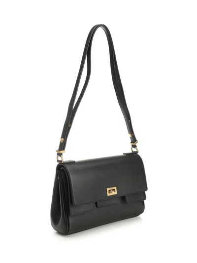 Balenciaga Flap Bel Air Shoulder Bags Black