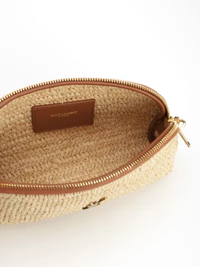 Saint Laurent Gaby Crossbody Bags Beige In Neutral