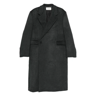 Tonywack Wool-blend Buttoned Coat