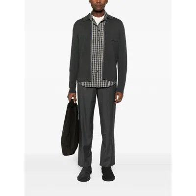 Samsoe & Samsoe Zip-up Cardigan In Black
