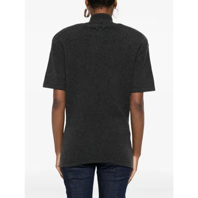 Jacquemus Sweater In Chestnut In Black