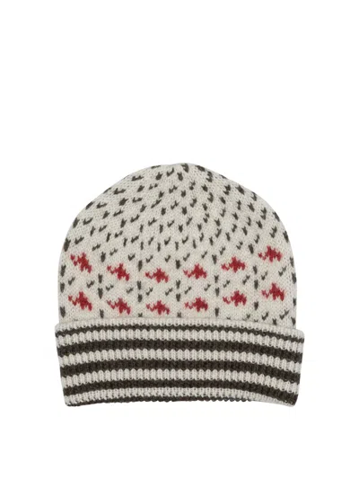 Mammut Cabourn Direttissima Striped Hat In Neutral