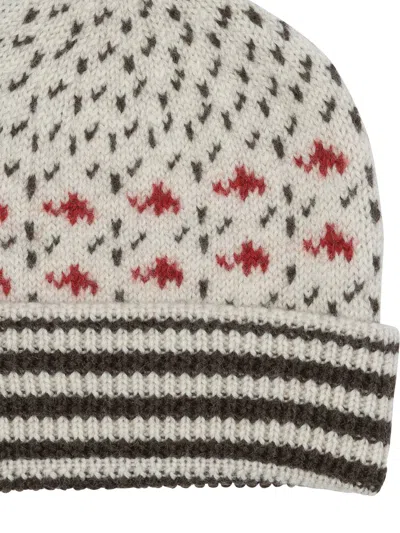 Mammut Cabourn Direttissima Striped Hat In Neutral