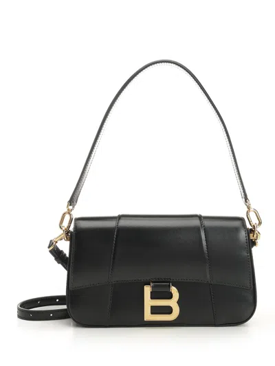 Balenciaga Small Hourglass Magnetic-closure Shoulder Bag