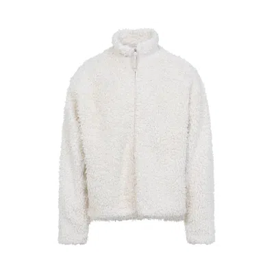 Jil Sander Ivory Zip Up 187 Gd Ivory Cotton Jacket In White