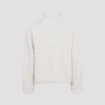 Jil Sander Ivory Zip Up 187 Gd Ivory Cotton Jacket In White
