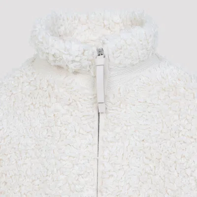 Jil Sander Ivory Zip Up 187 Gd Ivory Cotton Jacket In White