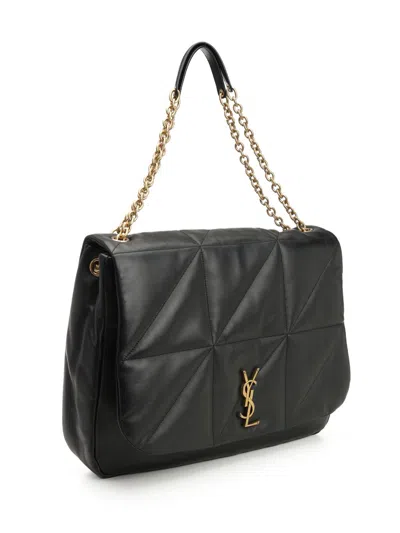 Saint Laurent Jamie Shoulder Bags Black In Black