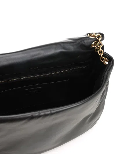 Saint Laurent Jamie Shoulder Bags Black In Black
