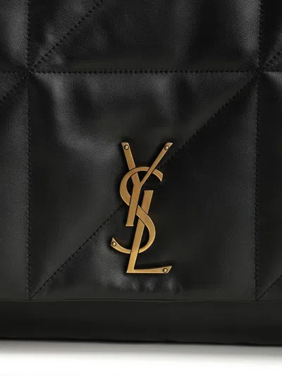 Saint Laurent Jamie Shoulder Bags Black In Black