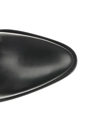 Saint Laurent Julia Over-the-knee Boots Black In Black