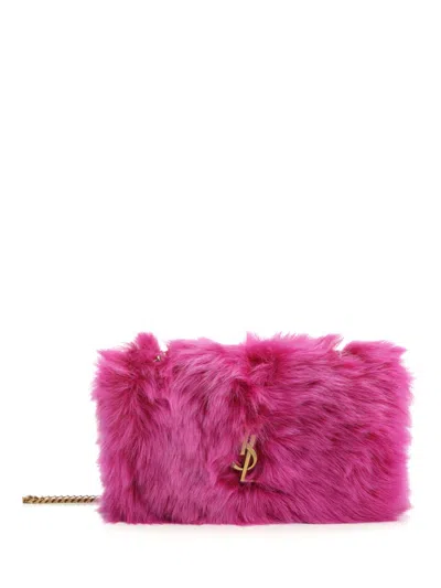 Saint Laurent Kate Shoulder Bags Violet