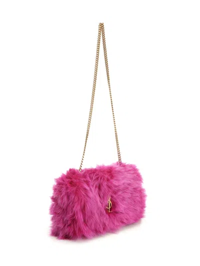 Saint Laurent Kate Shoulder Bags Violet