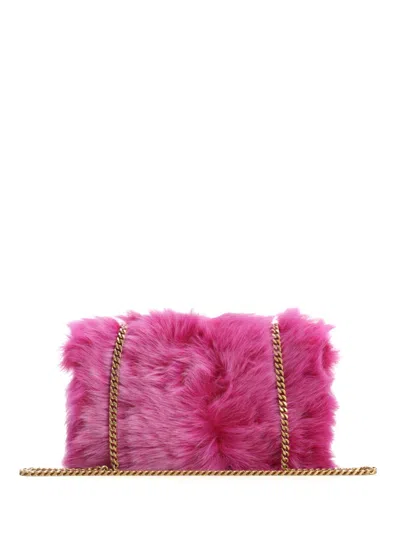 Saint Laurent Kate Shoulder Bags Violet