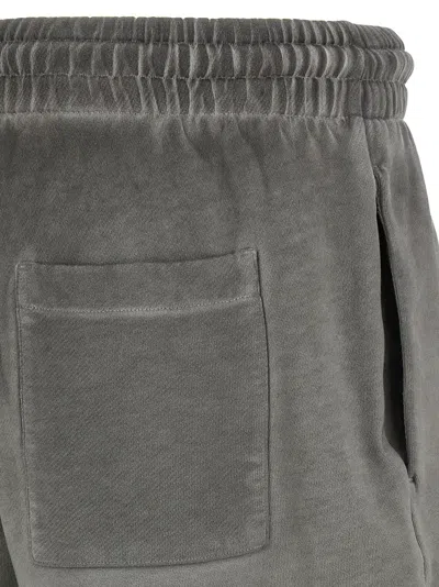 Off-white Laundry Diagonal Skate Bermuda And Short Gray In Black