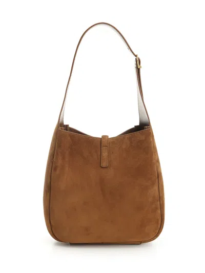 Saint Laurent Le 5 À 7 Shoulder Bags Brown