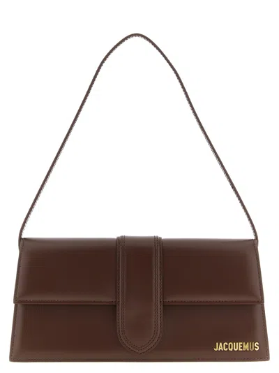Jacquemus Le Bambino Long Shoulder Bags Brown In Brown