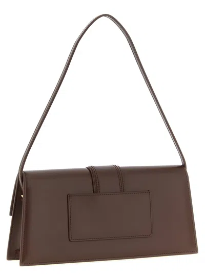 Jacquemus Le Bambino Long Shoulder Bags Brown In Brown