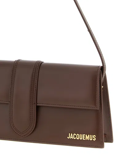 Jacquemus Le Bambino Long Shoulder Bags Brown In Brown