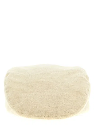 Jacquemus Valerie Soft Texture Beret Hat In Brown