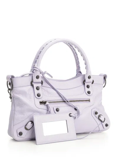 Balenciaga Le City First Handbags Violet