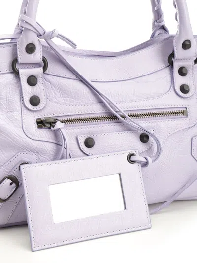 Balenciaga Le City First Handbags Violet