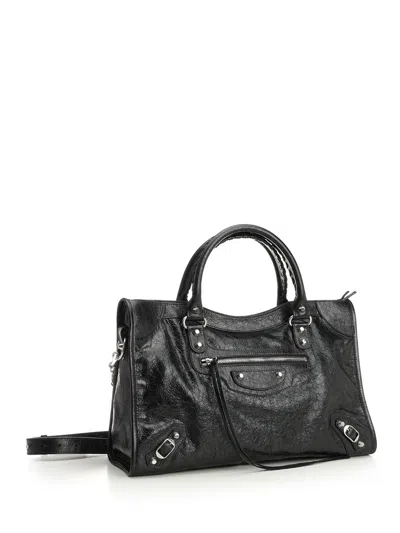 Balenciaga Medium Le City Tote Bag In Black