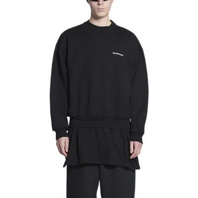 Balenciaga Crewneck Sweatshirt Regular Fit 'black'