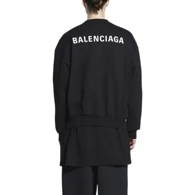 Balenciaga Crewneck Sweatshirt Regular Fit 'black'