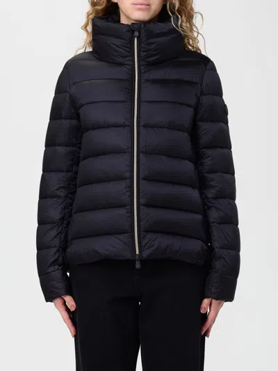 Save The Duck Jacket  Woman Color Black In Blue