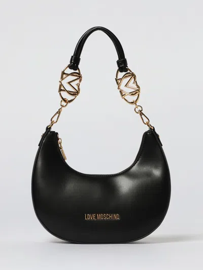 Love Moschino Faux Leather Handbag In Black