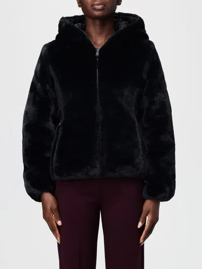 Save The Duck Abrigo Midi - Negro In Black