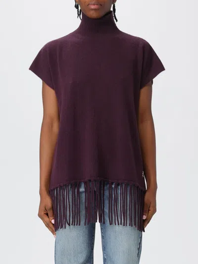 Patrizia Pepe Sweater  Woman Color Burgundy In Purple