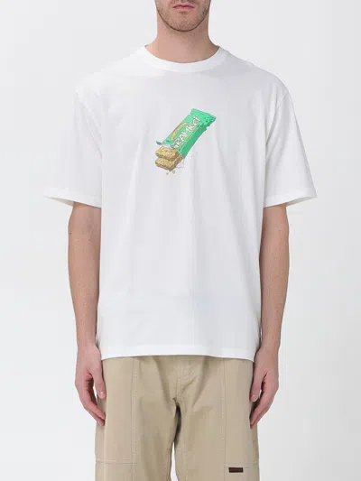 Gramicci Granola-bar Motif Crew-neck T-shirt In White
