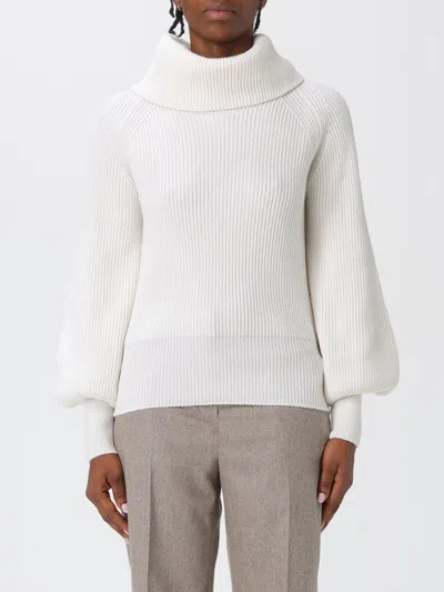 Pt Torino Sweater  Woman Color White In White
