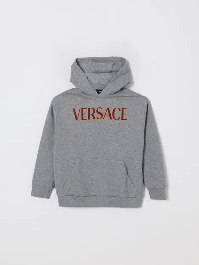 Versace Sweater  Kids Color Multicolor In Gray