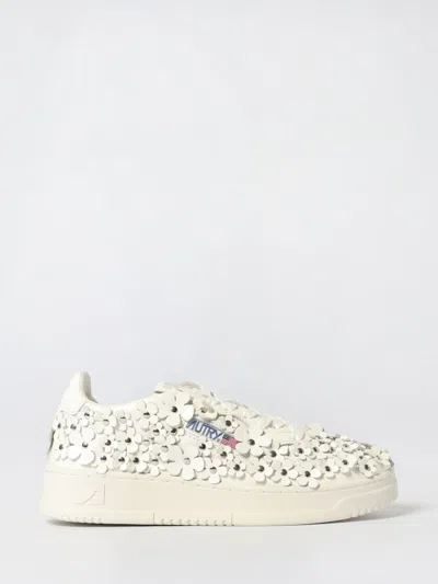Autry "medalist Low Blooming" Sneaker In White