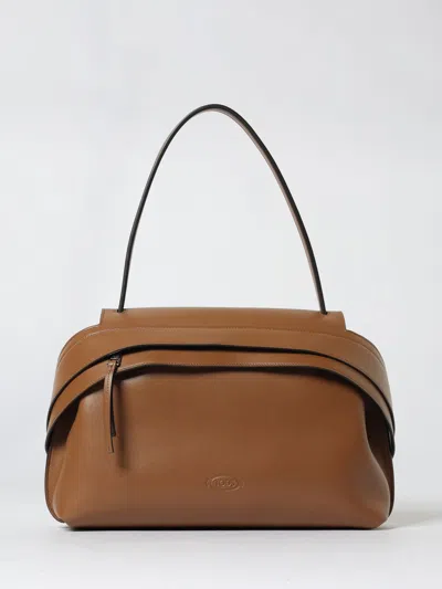 Tod's Medium Shoulder Bag Structured Shape In Brown