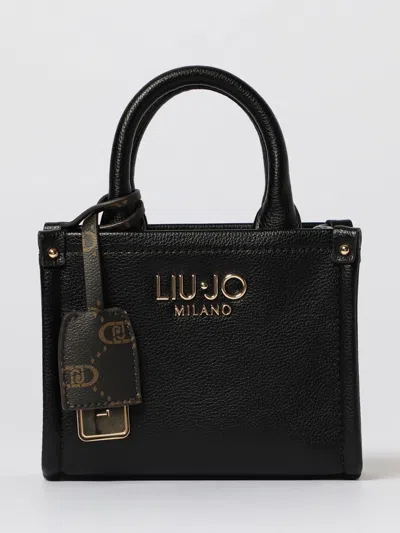 Liu •jo Structured Tote Bag Dual Handles In Black