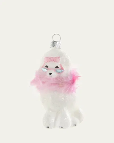 Bergdorf Goodman Fancy Poodle Ornament In Multi