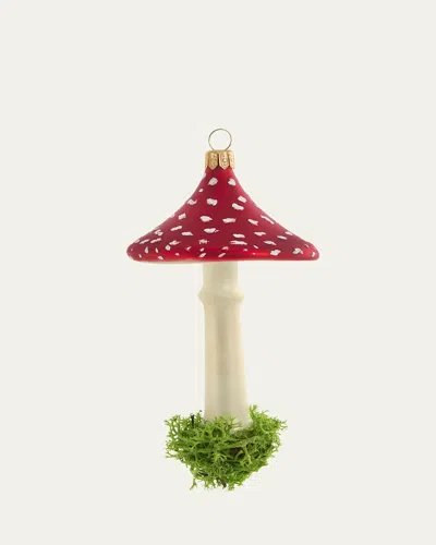 Bergdorf Goodman Mushroom Christmas Ornament In Multi