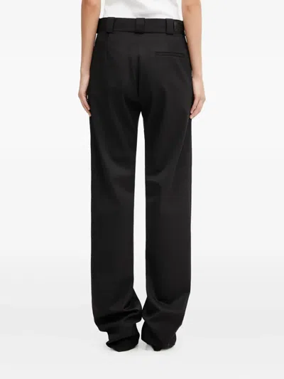 WOOL-BLEND TROUSERS