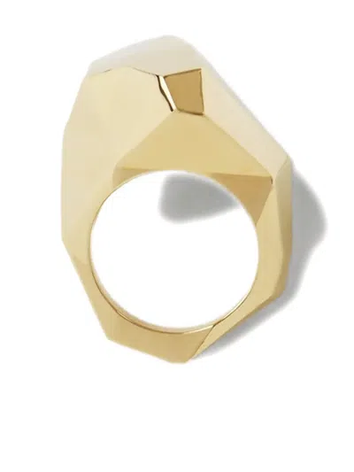 Lanvin Geometric Ring In Gold