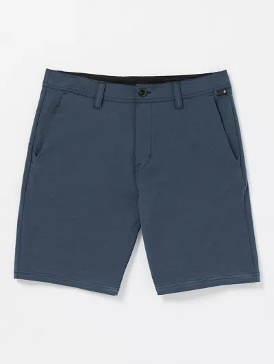 Volcom Men's Frickin Cross Shred Static Shorts In Blue